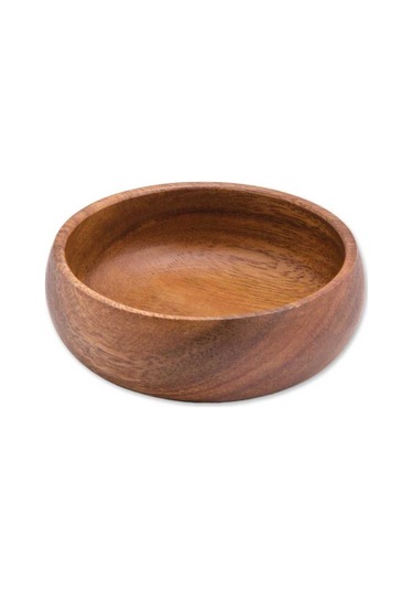 Çerezlik Akasya Ahşap Kase 10 Cm 10'lu
