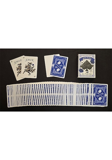 Rose Elites - Old Masters Blue Marked Deck İşaretli Premium Oyun Kağıdı İskambil Kartları Destesi