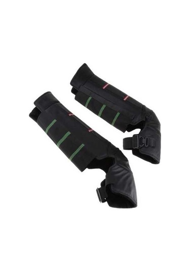 Novahub Yeşil Sol Sıcak Sağ Rüzgar Pedleri Motosiklet Motocross Koruyucu Geçirmez Diz Diz Bacak Mq Yeşil