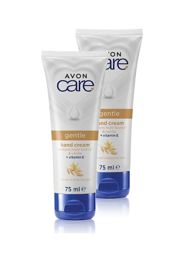 Avon Care Vanilya Içeren E Vitaminli Kuru Ciltler İçin El Kremi 2 x 75 ML