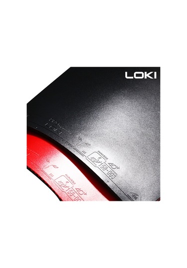 Loki T3 Europe Model Masa Tenisi Raket Lastiği Kırmızı