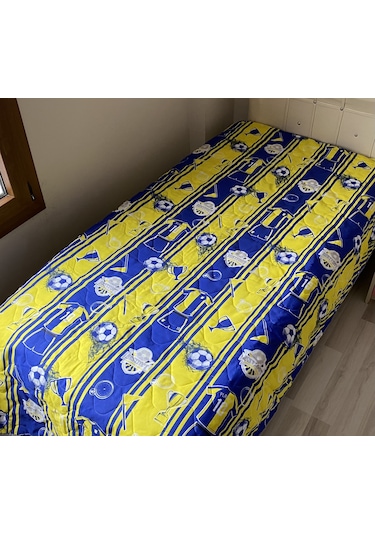 Kapitoneli Tek Kişilik Çok Amaçlı Örtü Fb - 160x220 Cm