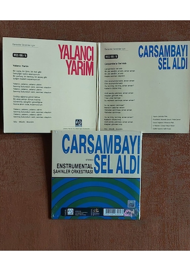 Zafer Dilek Çarşambayı Sel Aldı Yalancı Yarim - Siyah Plak