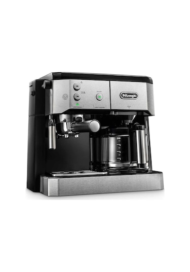 Delonghi Combi BCO 421.S Kahve Makinesi Siyah
