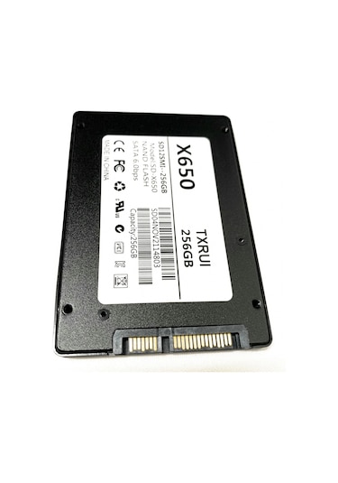 Txruı X650 256gb Ssd Harddisk 500mb/s 300mb/s 2.5 İnch Sata3 Internal Ssd