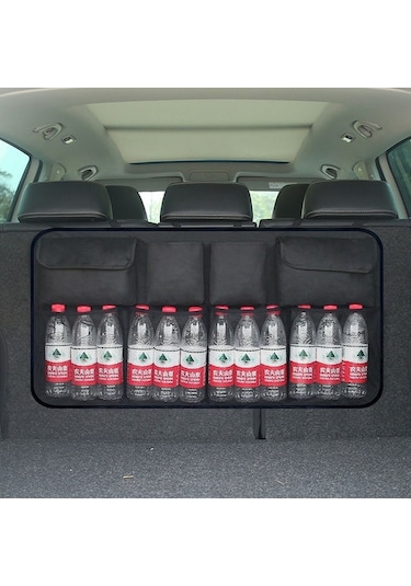 Araba/araç/oto İçi Bagaj Eşya Düzenleyici Çanta Organizer 8 Cepli