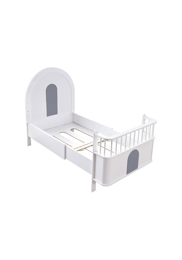 Mdf Beşik, Venüs Büyüyen Beşik 90x130 - Venüs Karyola 90x190 Beyaz