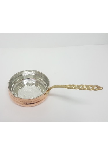 El Yapımı Çekiç Dövme Bakır -Sosluk Küçük Boy 1 Adet