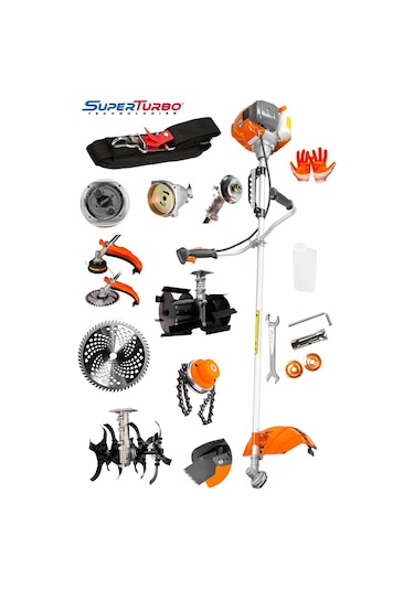 Stilmax St9920s 20hpx Benzinli Yan Tipi Tırpan + 2 Adet Çapa Seti