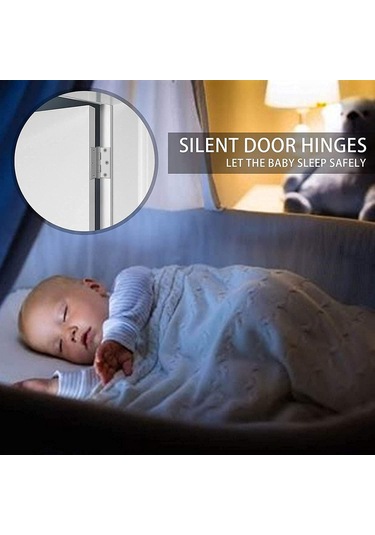 10 Parça Kapı Menteşesi, Paslanmaz Çelik Akçaağaç, Görünmez, Menteşe, ,