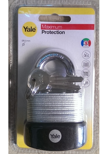 Yale Protector Lamine Seri Asma Kilit 55 Mm