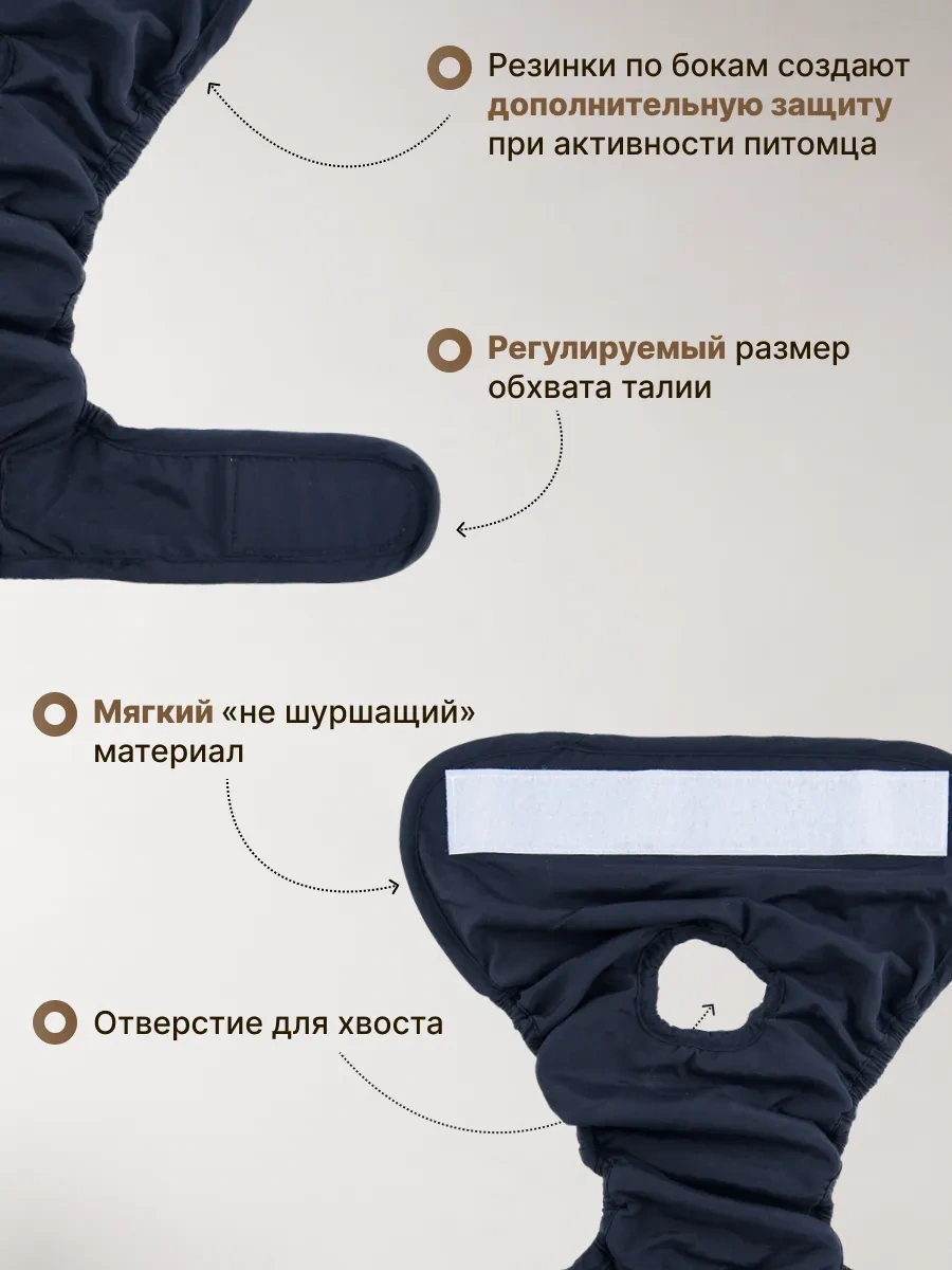 Lapkomarket Köpeklere Öyküldüğünde Kullanılan Yeniden Kullanılabilir Külot 372173234