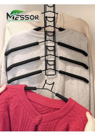 Messor 12'li Çok Seviyeli Dönüşebilen Askı 101315788 Siyah