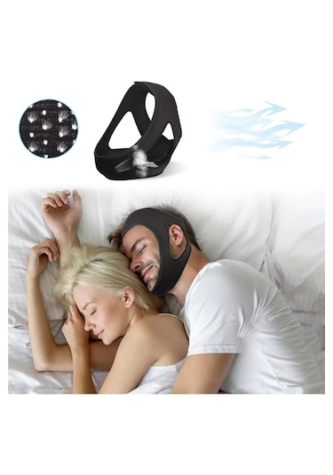 Surat Toparlayıcı Horlama Engelleyici Çene Kemeri Aparatı