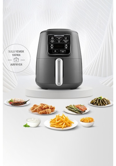 Karaca Air Pro Cook XL 2 in 1 Konuşan Airfryer Fritöz 4 Kişilik