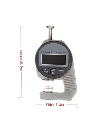 Aek-Teck Mikro Kalınlık Ölçer Geniş Uç