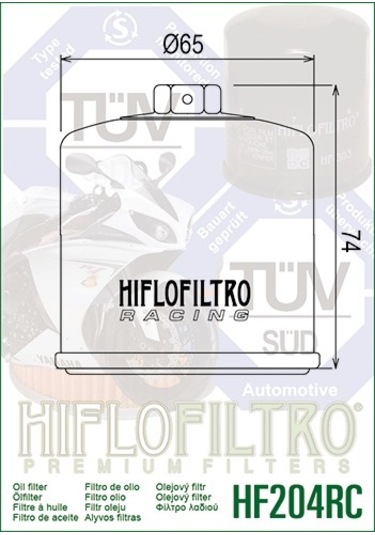 Hiflo Hf204rc 2002-2003 Kawasaki Zx-9 R Uyumlu Anahtar Başlıklı