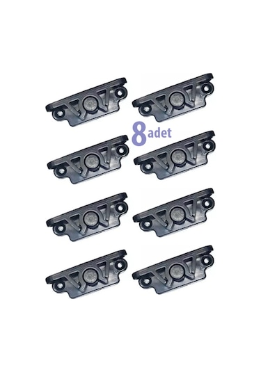 Kamataş 17 25 Sineklik Çıt Çıt Siyah 8 Adet