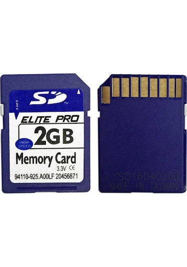 Hafıza Kartı 2 GB SD Kart Elite Pro (Açık Paket)