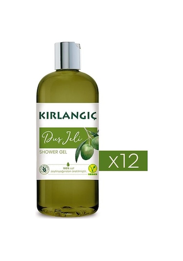 Kırlangıç Zeytinyağlı Duş Jeli 12 x 400 ML
