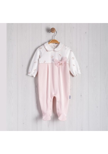 Kelebek Aksesuarlı Bebe Kız Tulum SOMON