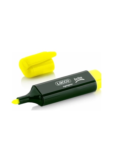 Fosforlu Kalem 10Lu Paket 2 Yil Kurumaz Lacco Sarı