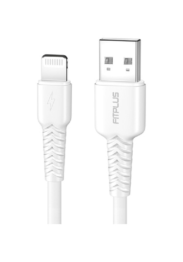 FitPlus Bianca B422 USB - İphone Uyumlu Lightning Flex Şarj Kablosu 2.4A 1mt