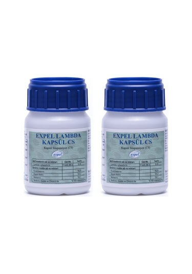 Expel Lambda Kapsül CS 2 x 50 ML