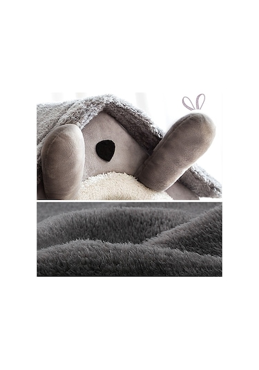 Sunskyy Sunskyy Ev Tipi Evrensel Çıkarılabilir Ve Yıkanabilir Pet Köpek Kedi Yatağı Pet Malzemeleri, Boyut: S Pembe Yıldızlı Gökyüzü + Battaniye Diğer