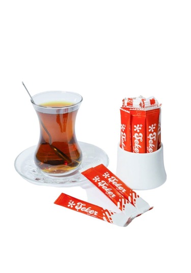 Stick Şeker 4000 Adet 3 Gr Kırmızı Desenli 2'li Set