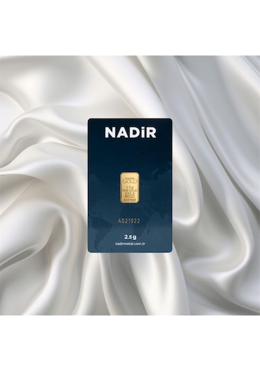 2.5 Gr 24 Ayar 999.9 Nadir Gram Altın