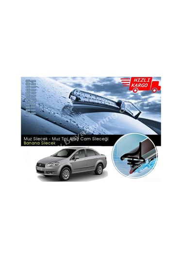 Fiat Linea Muz Silecek Takımı 2007-2013 N11.536