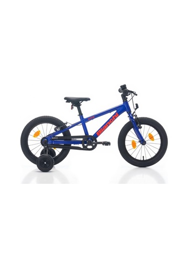 Bianchi 16'' Xr16 V-brake 240h 6e 1s Al6061 Blue-orange Fluo