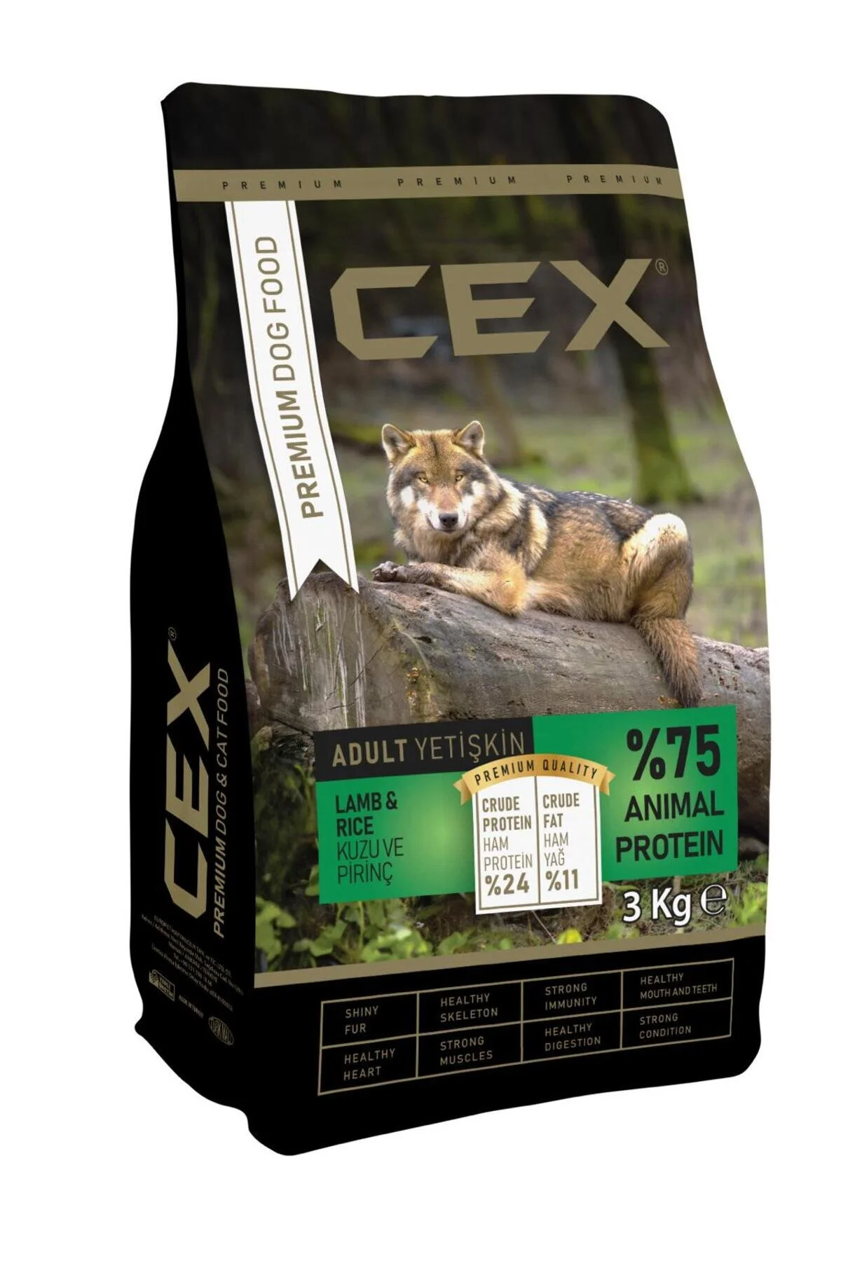 Cex Premıum Adult Dog Lamb &rıce 3 Kg