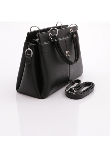 Dgn 1002 Kadin Kolonlu Omuz Ve Kol Çantasi 1002-2611-R123499 Siyah