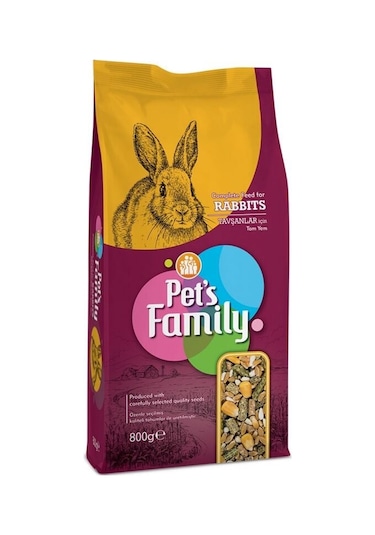 Pets Family Tavşan Yemi 800g