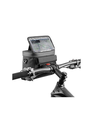 Wheel Up D47 Çok Fonksiyonlu Şeffaf Dokunmatik Ekran Ve Kickstand Tutucu Çerçeve Omuz Çantası Siyah