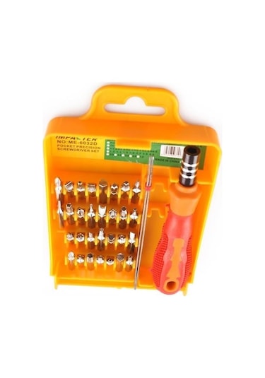 Mini Tornavida Seti 32 Parça Cep Telefonu Pc Tablet Tamir Takımı
