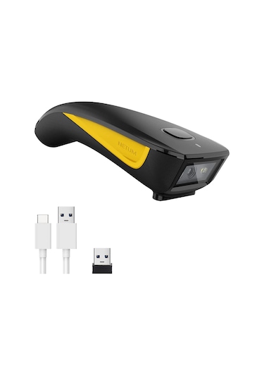Netum Qr Kablosuz Usb 1D 2D Barkod Tarayıcı