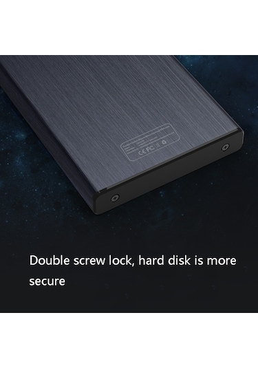 Sones Blueendless U23t 2,5 İnç Mobil Sabit Disk Kutusu Usb3.0 Dizüstü Bilgisayar Harici Sata Seri Port Ssd, Renk: Kırmızı