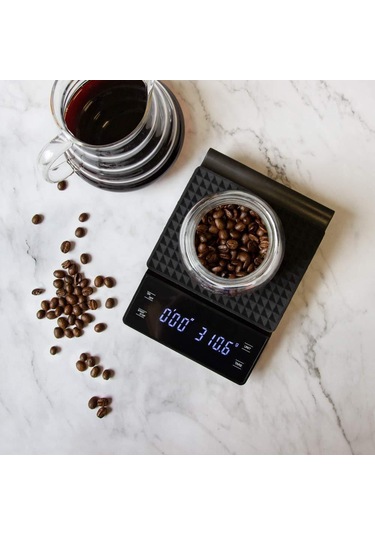 Horecamark Yeni Hassas Kahve Tartısı Drip Scale Ek62