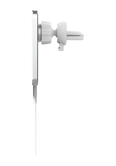 Sones X16 Magsafe Araba Hava Çıkışı Havalandırma Dağı Kelepçe Tutucu 15 W Hızlı Şarj Qi Manyetik Kablosuz Şarj Cihazı Beyaz