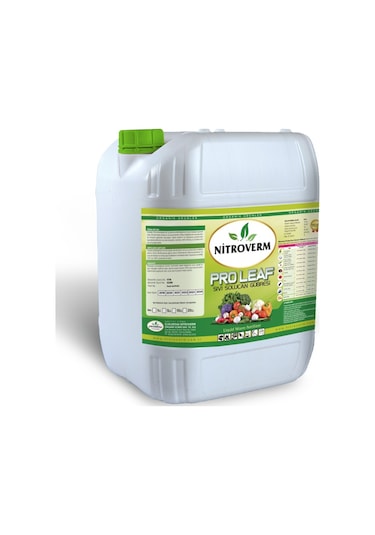 Nitroverm %100 Organik Konsantre Sıvı Solucan Gübresi 20 L