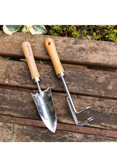 Gardenwind Natural P602002 Paslanmaz 2Li Bahçe Seti Dar Kürek  Ve