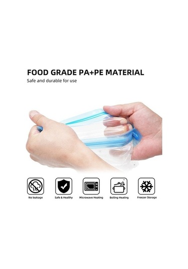 Tongxida Bosphorusboutique Vide Vakumlu Torbalar, Sous Sızdırmazlık Saklama Pompası, Gıda El Boyut 4 Adet