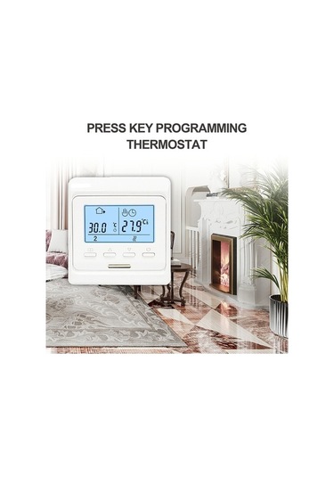 Pazly 230v Programlanabilir Lcd Dijital Termostat, Su Isıtma Ve Ev Sıcaklık Kontrol, 6 Dönem Program 3a
