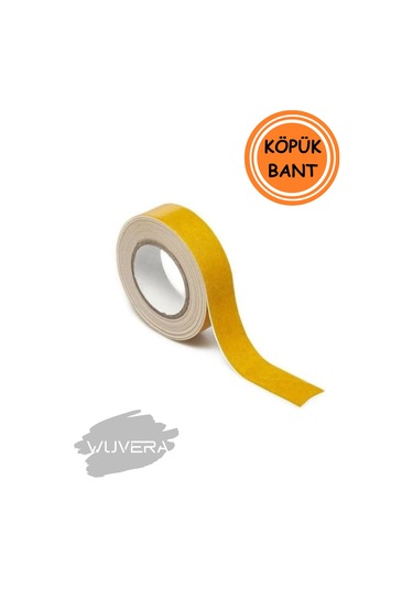 Wuvera Çift Taraflı Köpük Bant 18mm X 2m Dayanıklı Ve Güçlü Yapıştırma