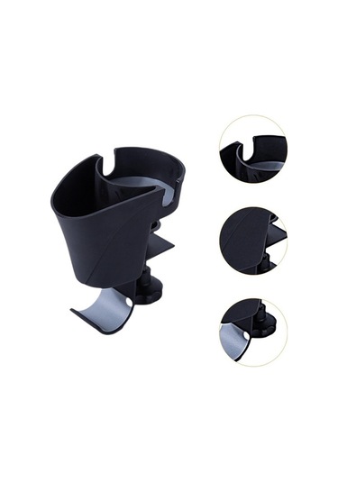 Pazly Suntek Masa Kalem Tutucu Bardak Kulaklık Kancası 3'ü 1 Arada Siyah Diğer