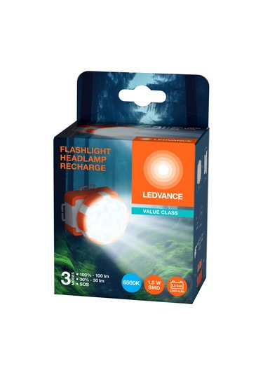Ledvance Led 1.8w 6500k 100lm Ip20 3 Farklı Mod Beyaz Işık Şarjkl Turuncu