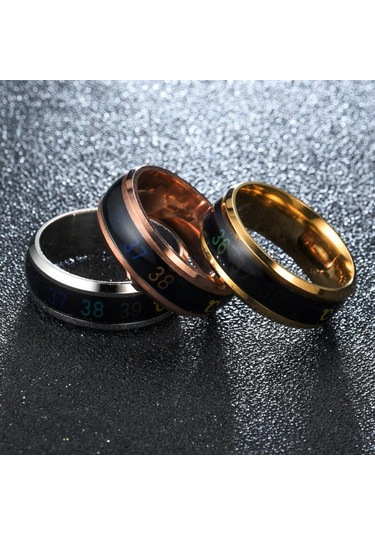 Mavi Sıcaklık Halkası Titanyum Çelik Ruh Hali Duygu Duygu Akıllı Sıcaklık Duyarlı Yüzükler Kadın Erkek Su Geçirmez Takı 8 Mavi Mavi Sıcaklık Halkası Titanyum Çelik Ruh Hali Duygu Duygu Akıllı Sıcaklık Duyarlı Yüzükler Kadın Erkek Su Geçirmez Takı 8 Mavi